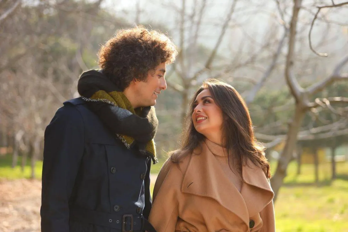 هبة مجدي ومحمد محسن الصورة من حسابها على إنستجرام