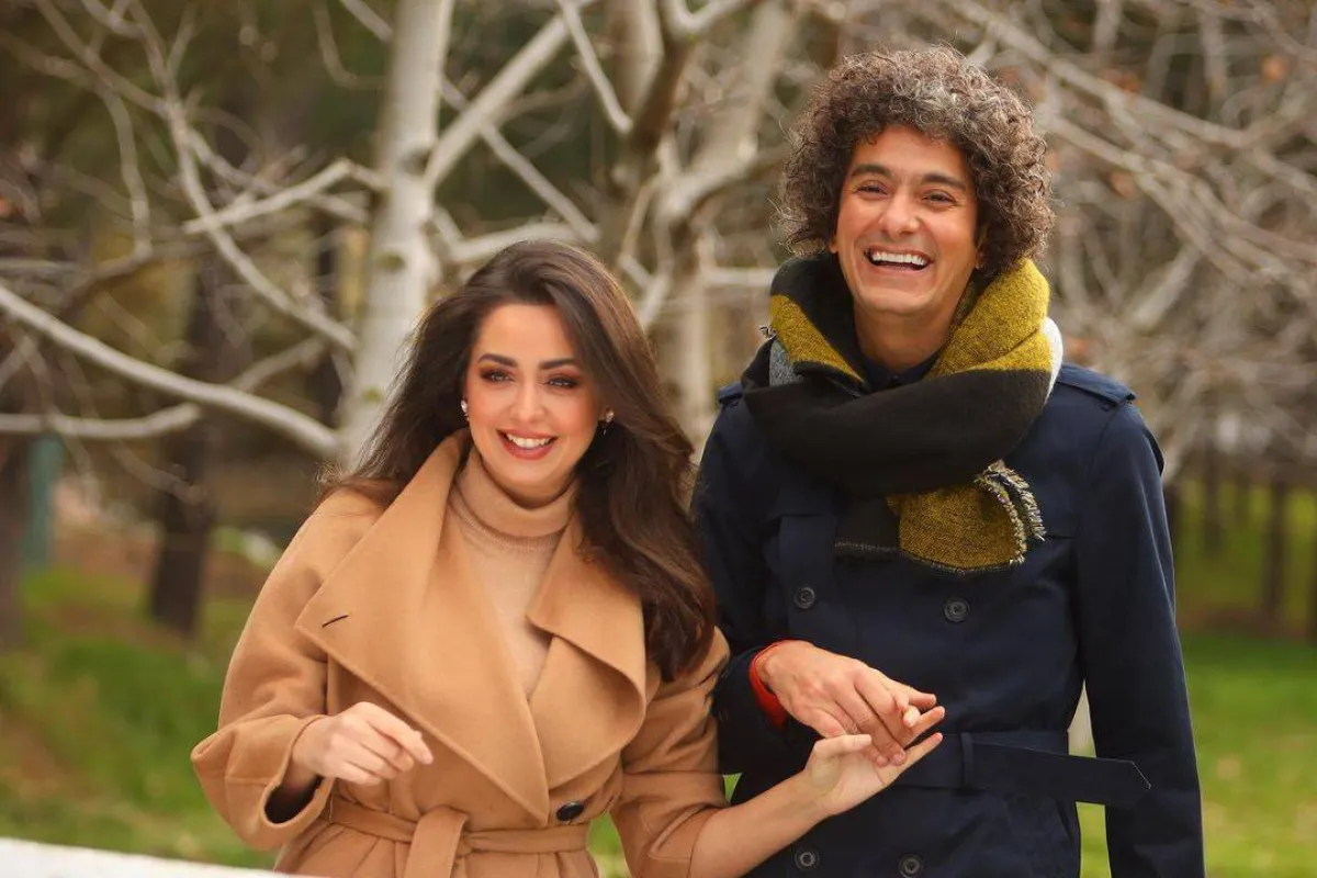 هبة مجدي ومحمد محسن الصورة من حسابها على إنستجرام