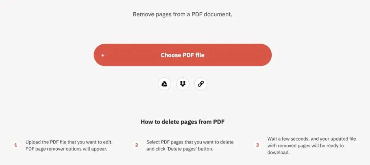 صورة لتعديل ملف PDF باستخدام مواقع الإنترنت