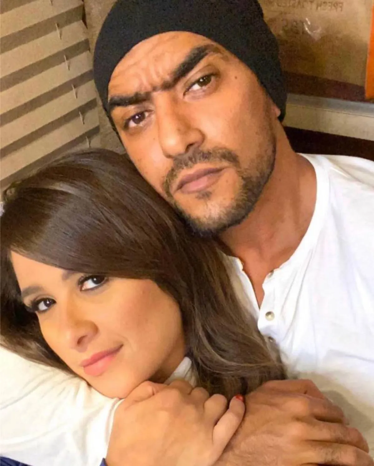 أحمد العوضي وياسمين عبدالعزيز - صورة من حسابه على إنستجرام