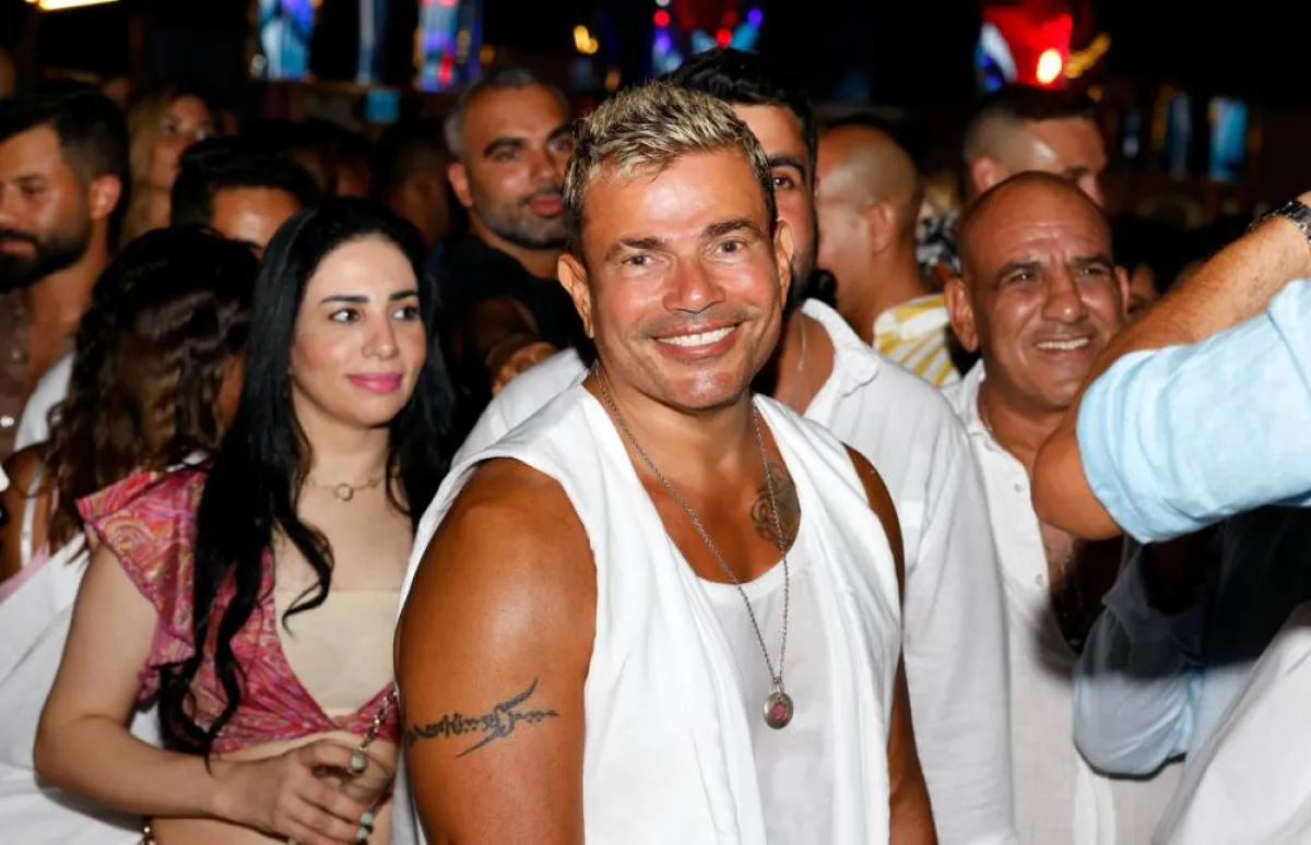 عمرو دياب - صورة من حسابه على فيسبوك