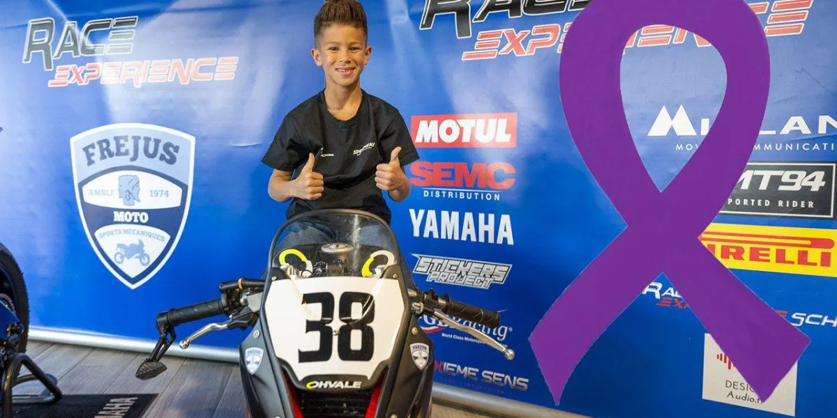 ماتيس موهوب في رياضة سباق الدراجات النارية الصورة  منphoto imaz press