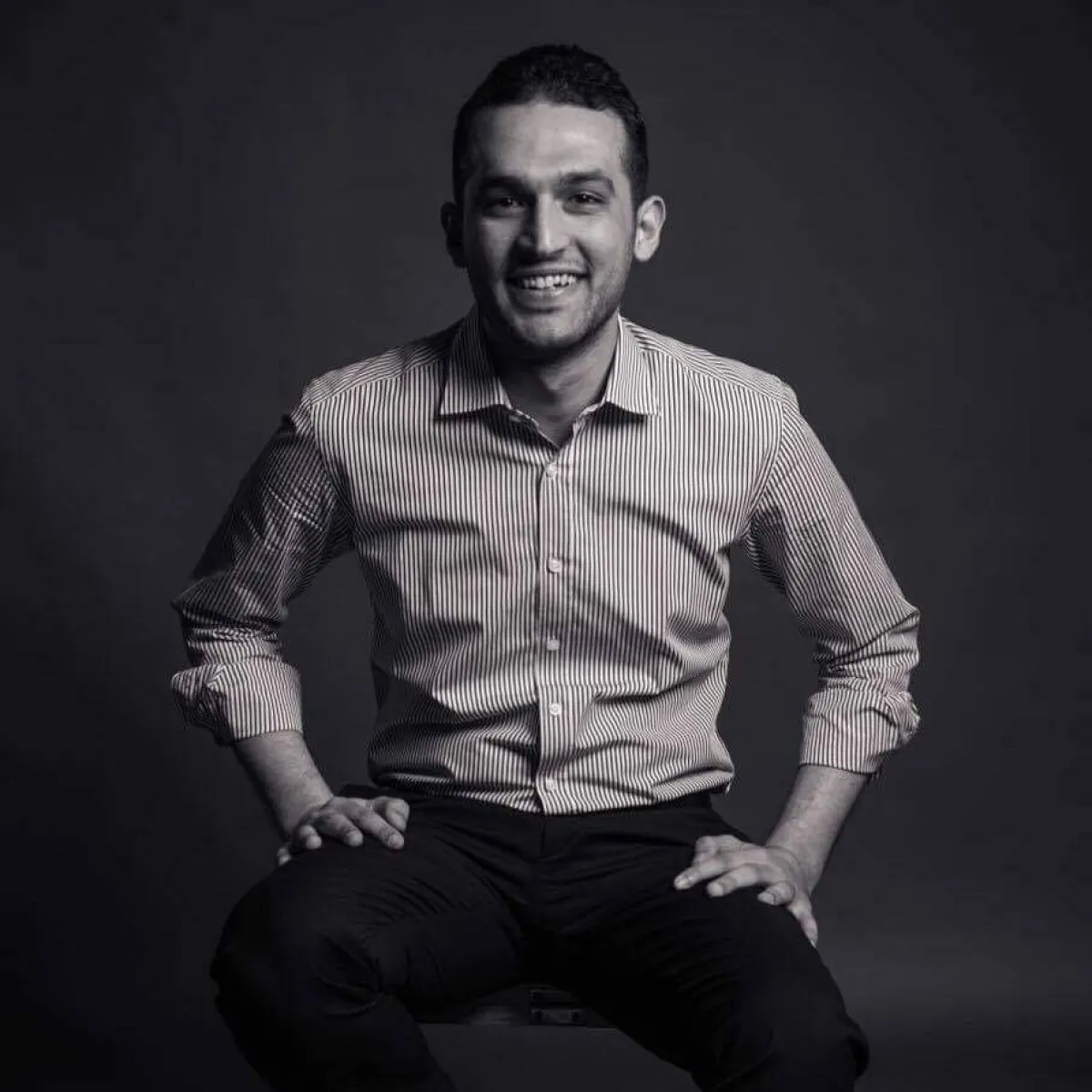 الملحن المصري محمود المنسي - صورة من حسابه على فيسبوك