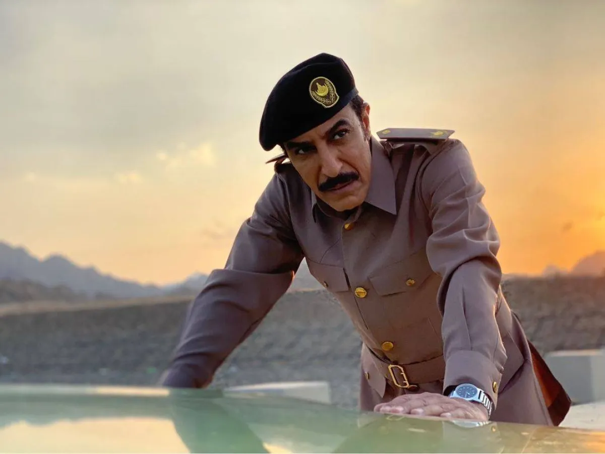 عبد المحسن النمر من كواليس مسلسل  "ست الحسن" - صورة من صفحته الرسمية على " انستغرام"