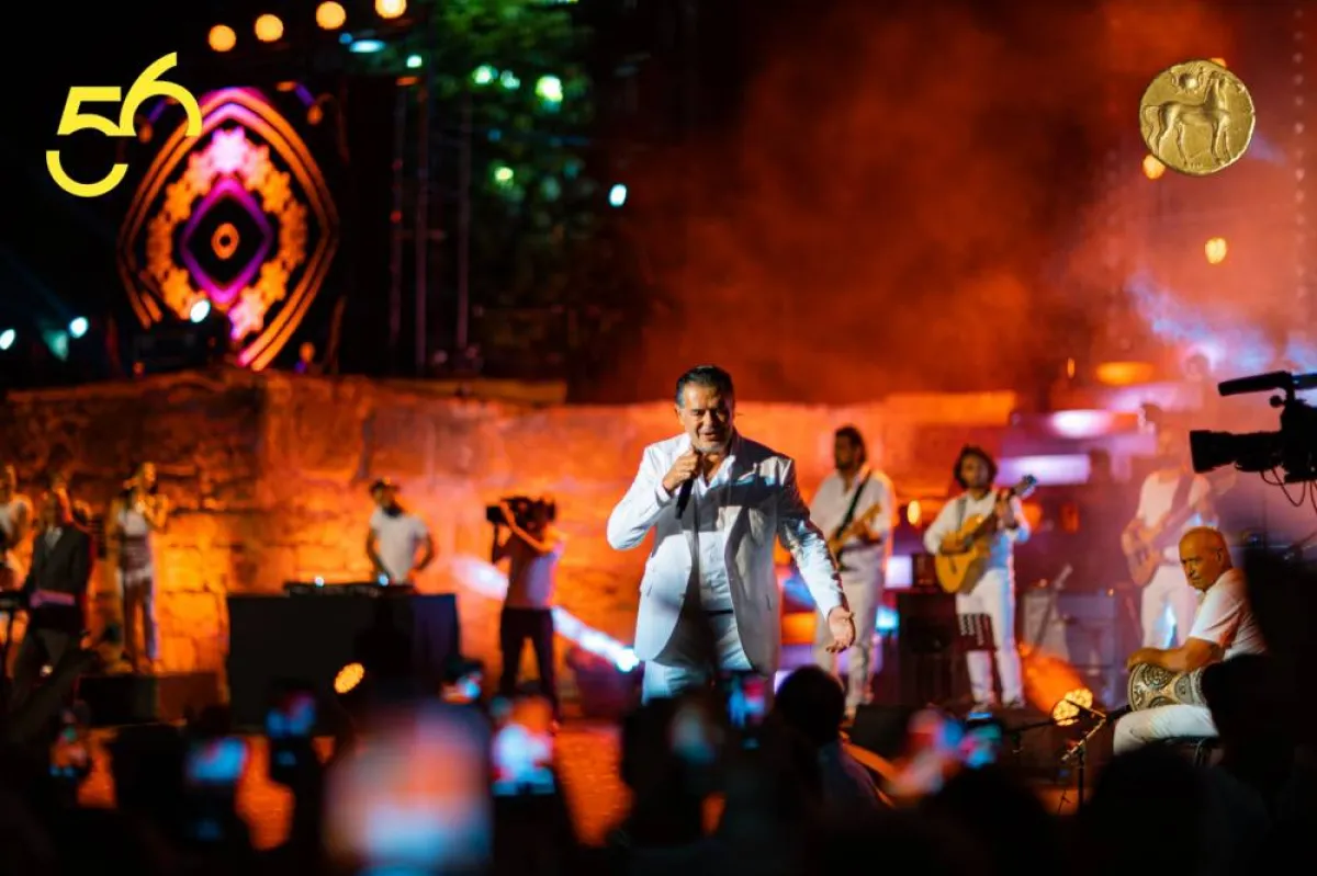 لقطة من الحفل- الصورة من موقع المهرجان على الفيسبوك