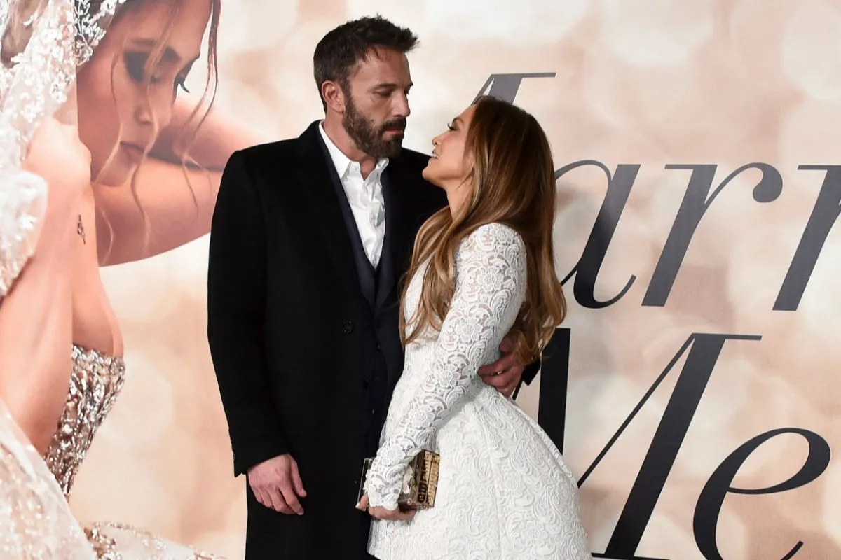 زواج جينيفر لوبيز وبن أفليك- الصورة من موقع Marca