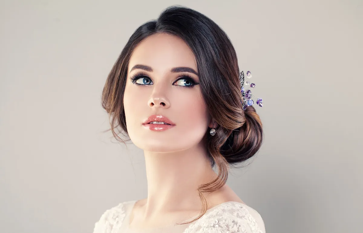 أفضل نوع رموش تركيب للعروس حسب شكل العين