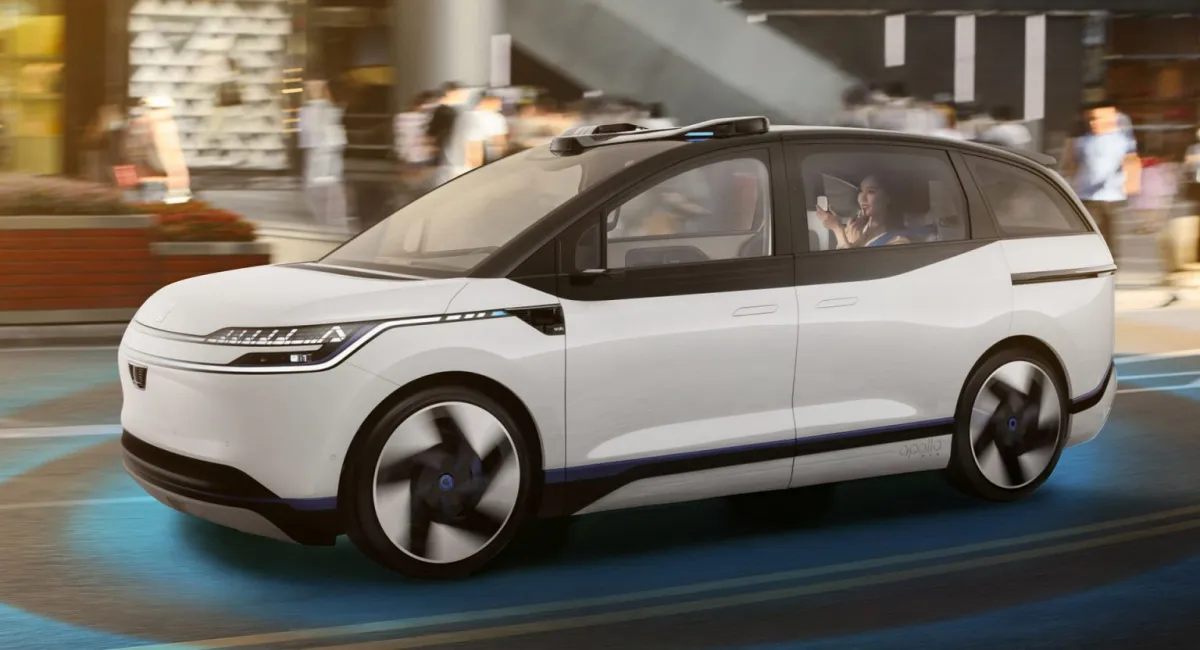 بايدو ابولو الصينية ذاتية القيادة