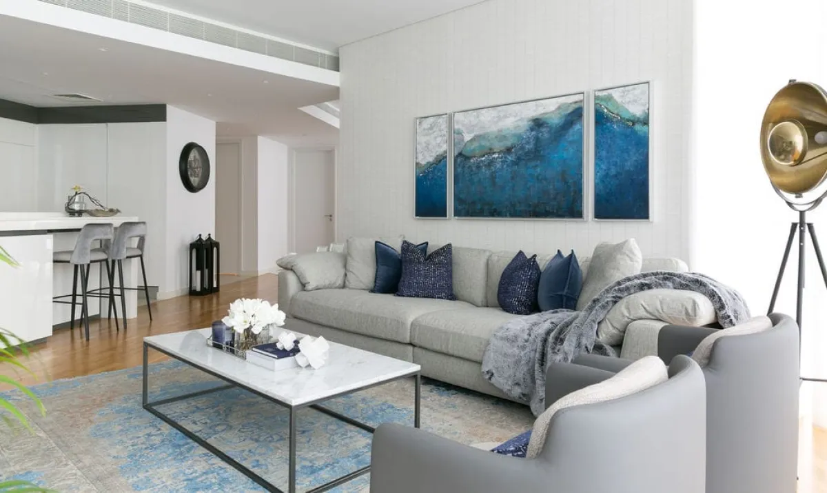 زواية من شقة فندقية