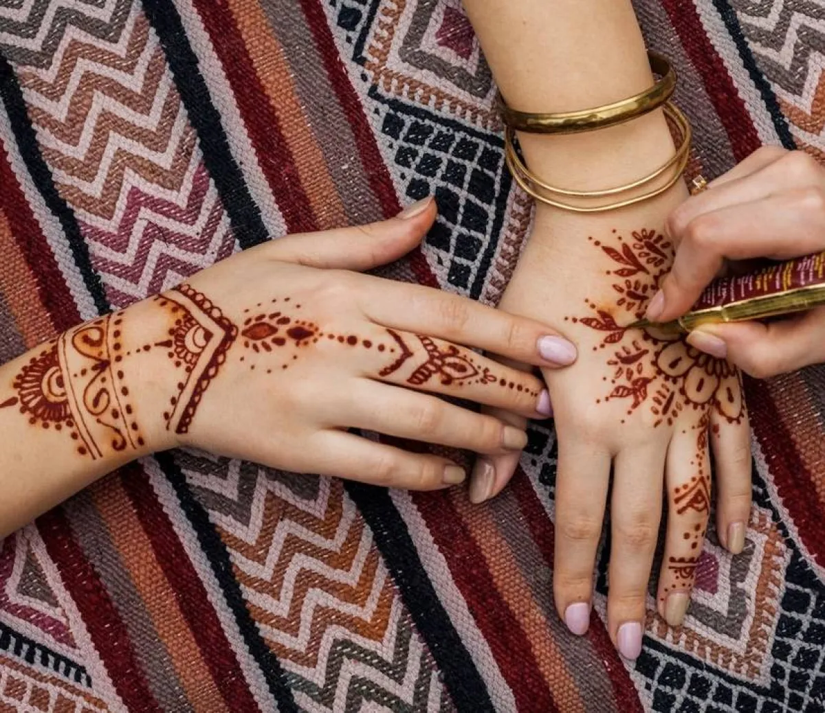 نقوشات الحناء للعروس