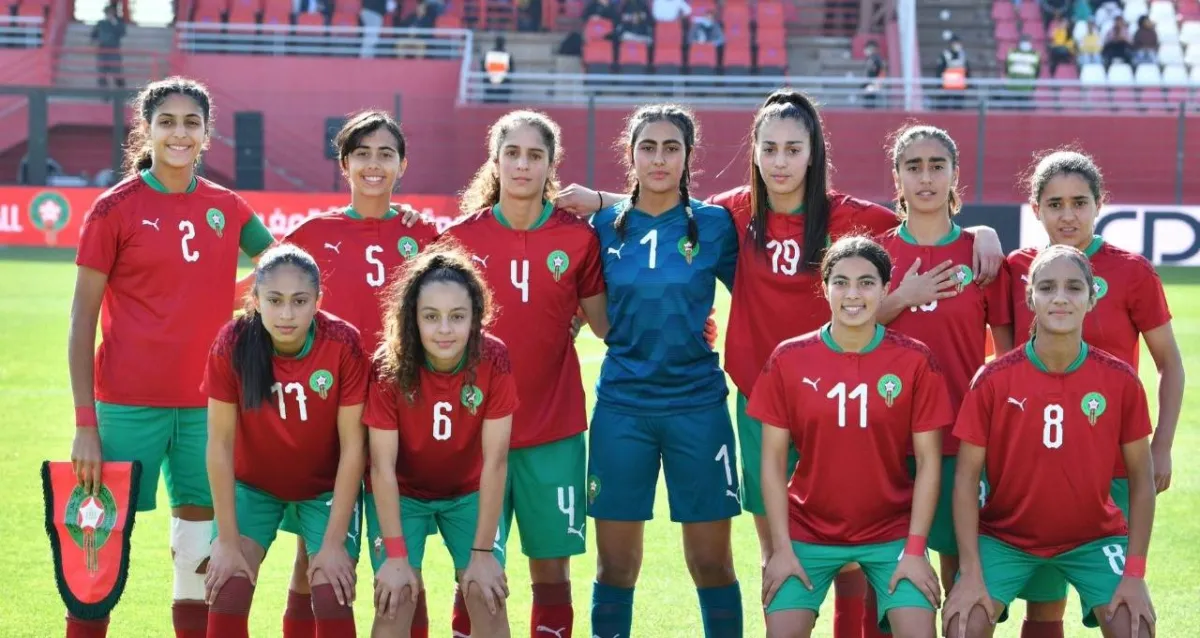 أول منتخب نسائي عربي لكرة القدم في نهائيات كأس العالم 2023 بأستراليا ونيوزيلندا-الصورة من موقع اتحاد الكرة المغربي