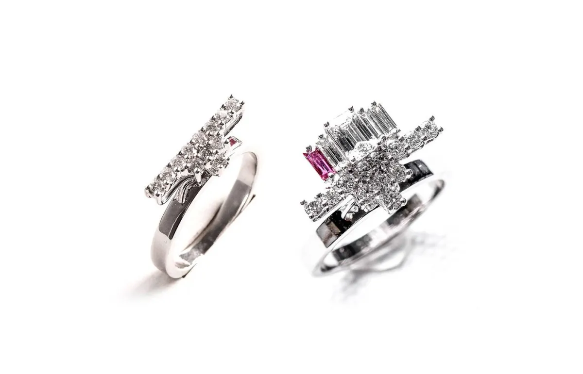 خواتم من تصميم المصمم أنس العميم