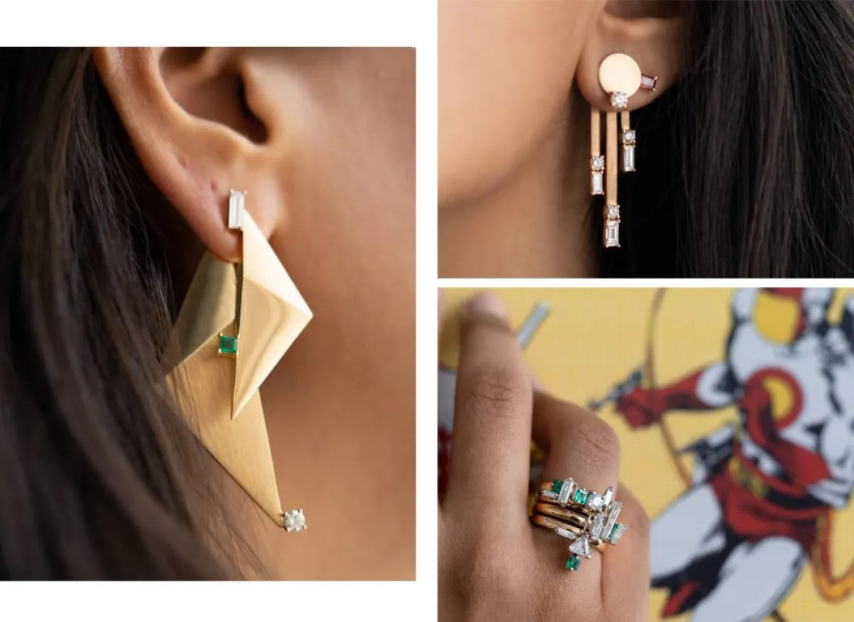 مجوهرات من تصميم المصمم أنس العميم