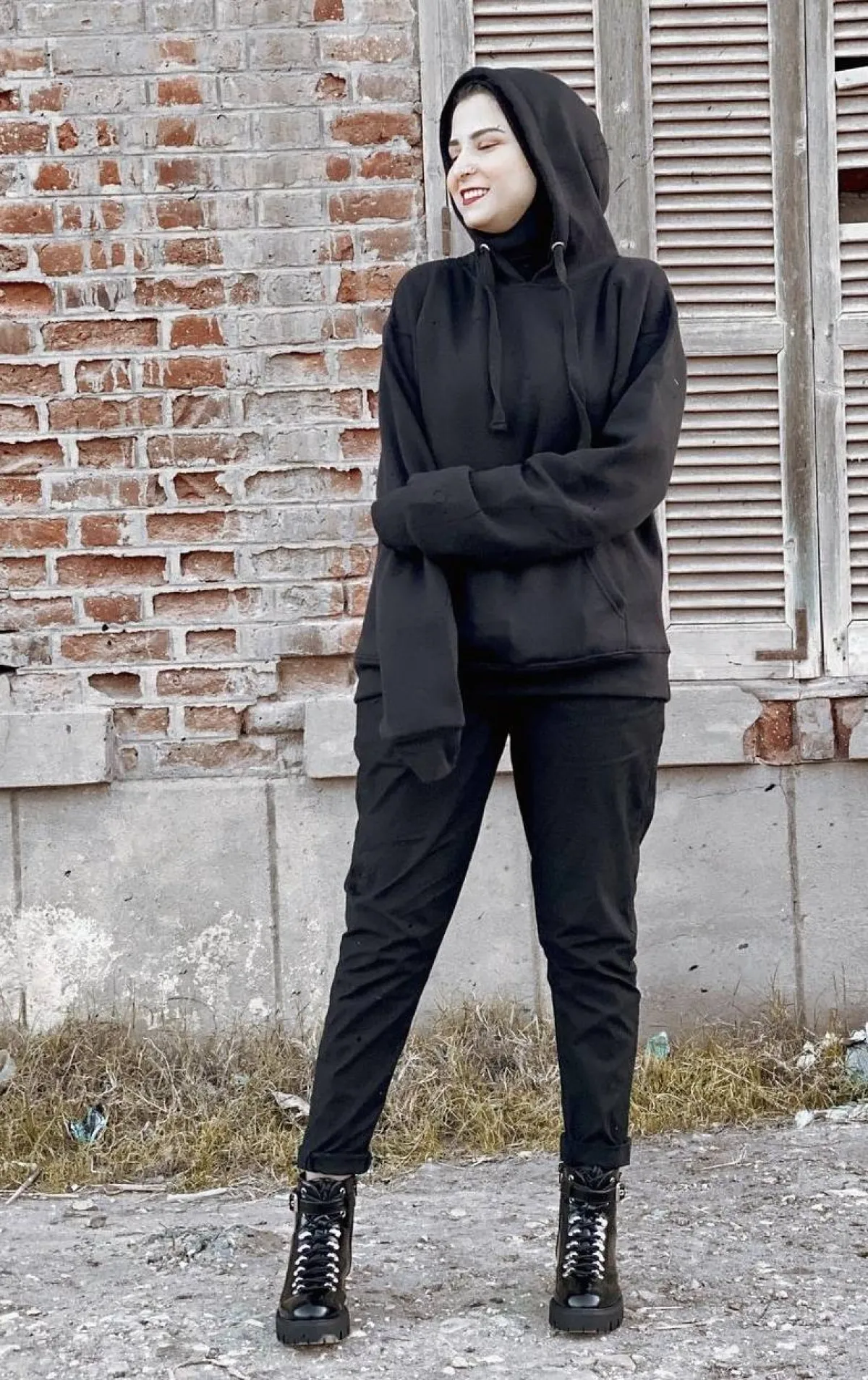 جهاد البنا باطلالة كاجوال رياضية