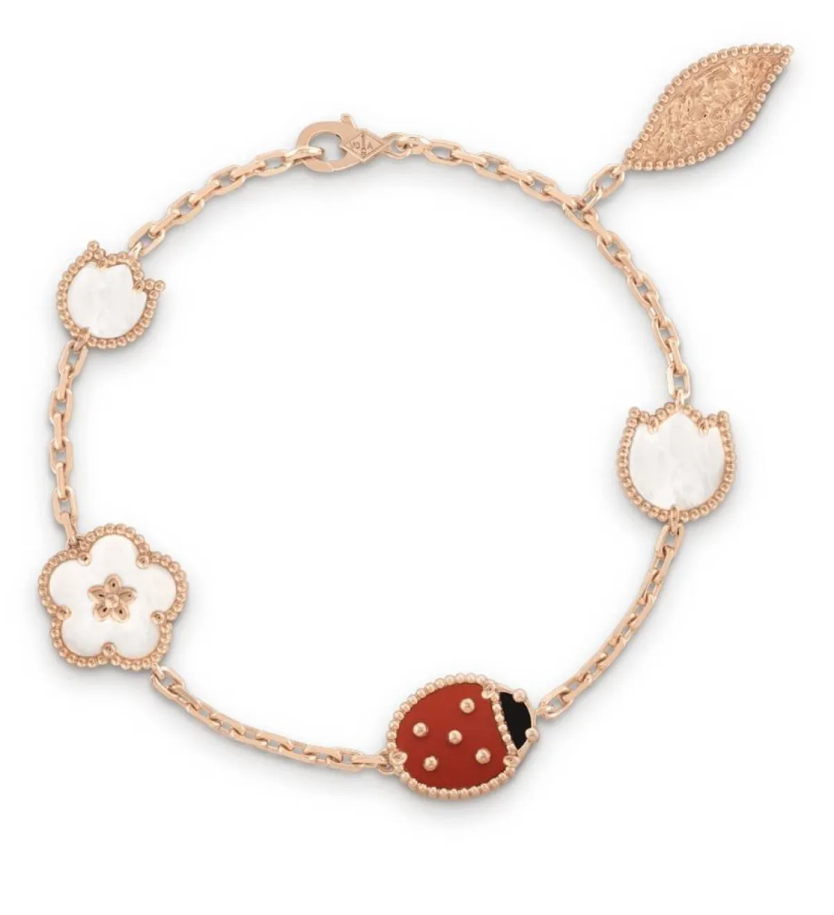 سوار لاكي سبرينغ من فان كليف اند اربلز Van cleef & arpels