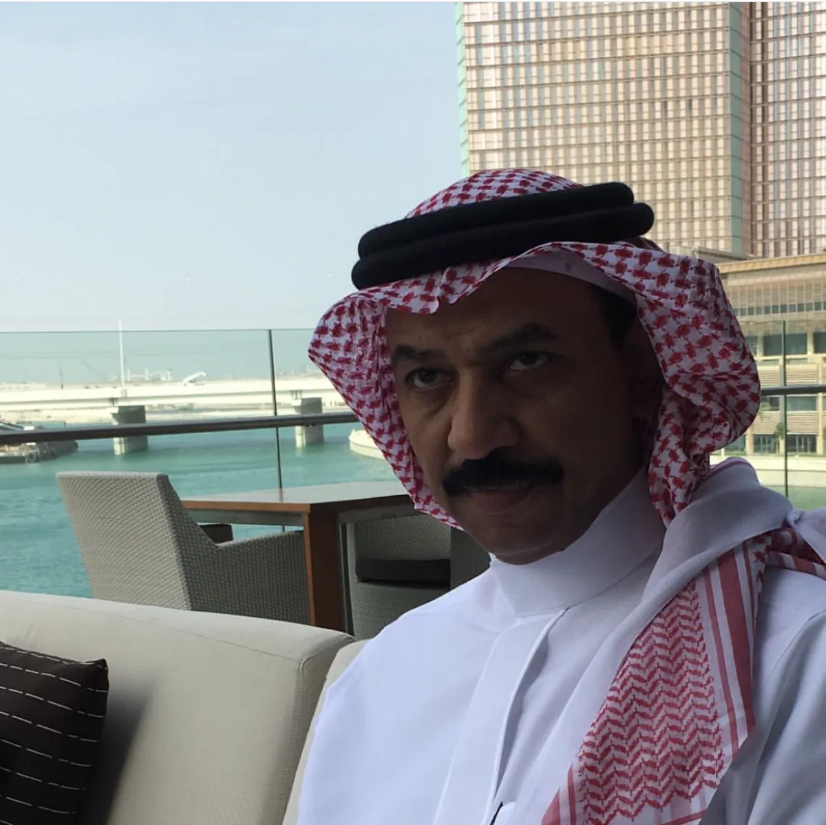 عبادي الجوهر - الصورة من حسابه على الانستجرام