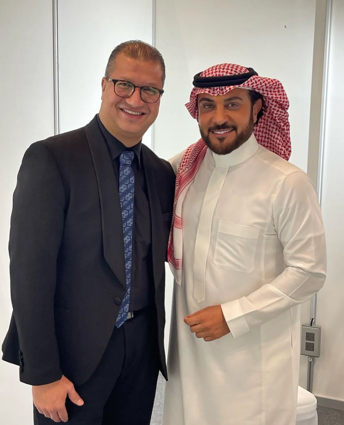 محمود سرور وماجد المهندس - الصورة من حسابه على الانستجرام