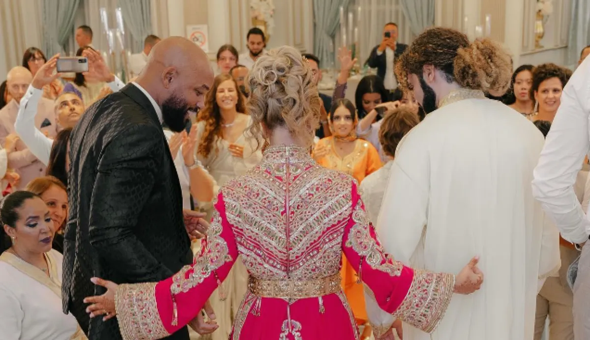 ويل سميث في زفاف المخرج عادل العربي-الصورة من انستغرام المخرج عادل العربي