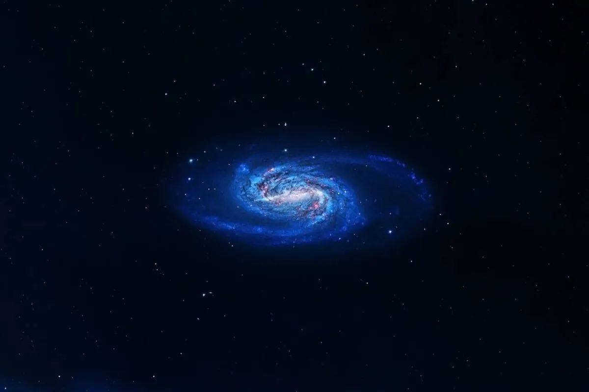 صورة لنجمة بعيدة