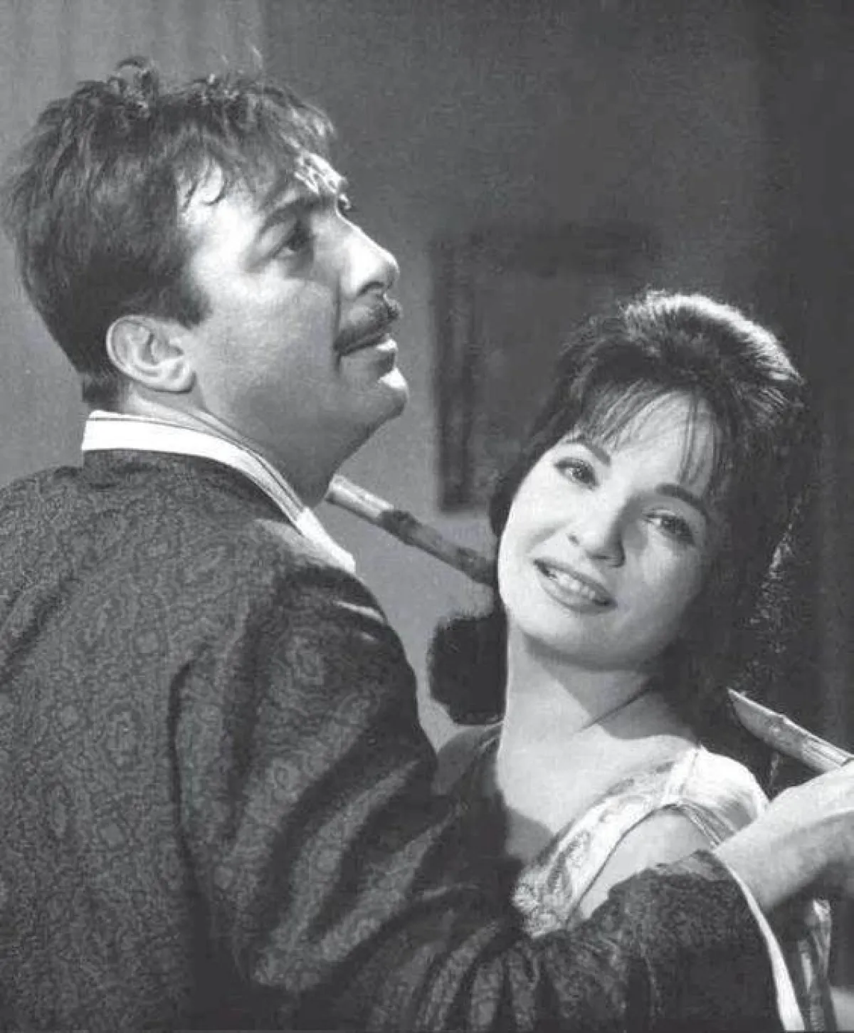 رشدي أباظة وشادية - صورة من حساب قناة CBC على فيسبوك