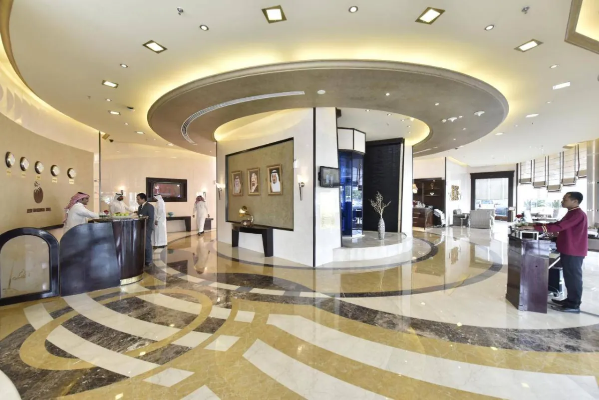 إطلالة على الـ"لوبي" في فندق أوالف انترناشونال