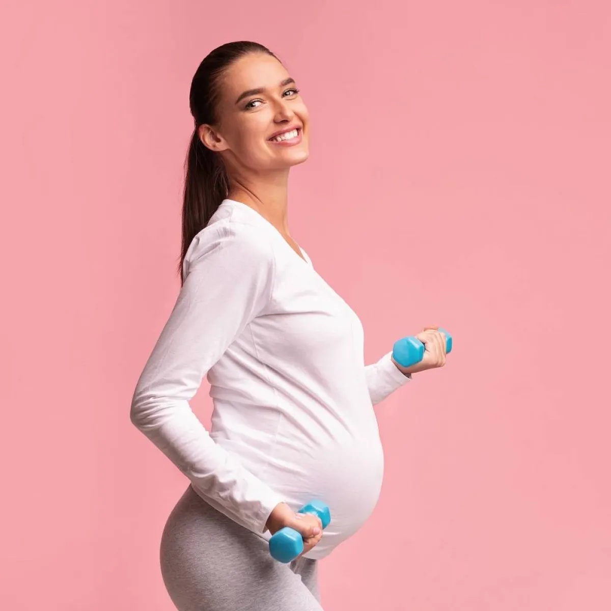 صورة لحامل تتريض