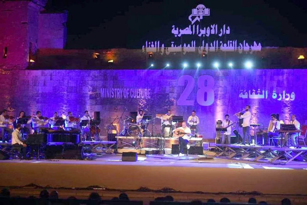 مهرجان القلعة الدولي للغناء والموسيقى في دورة سابقة - الصورة من حساب دار الأوبرا المصرية على فيسبوك