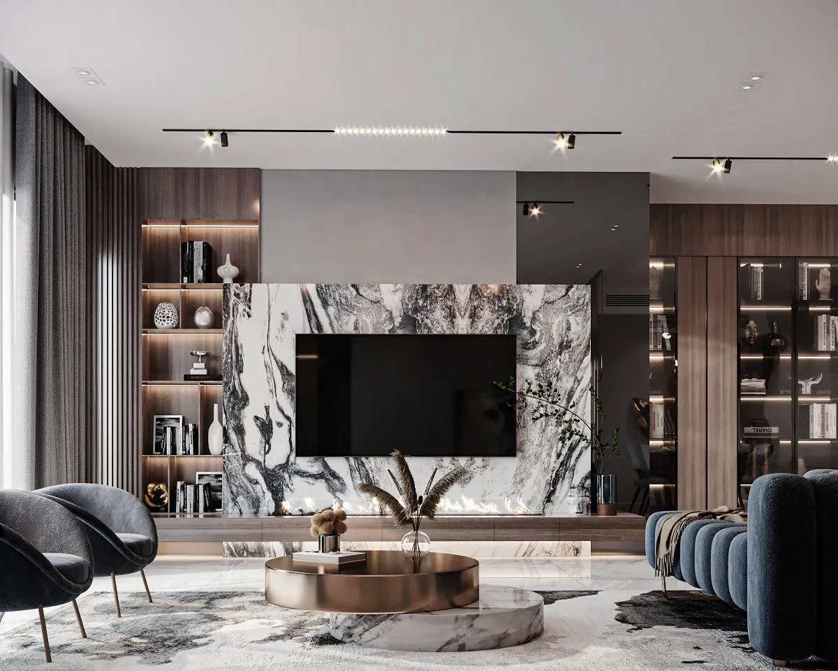 من الضروري البُعد عن اختيار وحدات الإضاءة المتوهّجة المباشرة التي تعيق المشاهدة