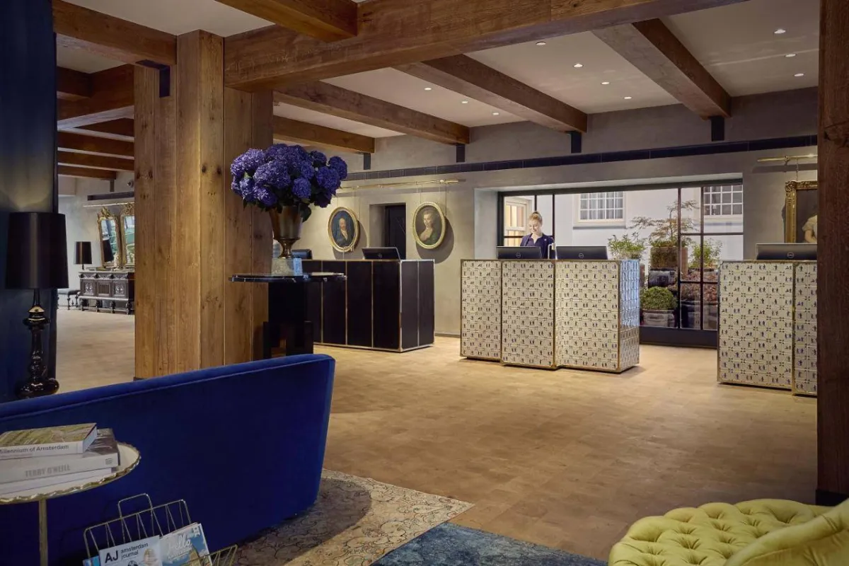 الـ"لوبي" في فندق بوليتزر أمستردام