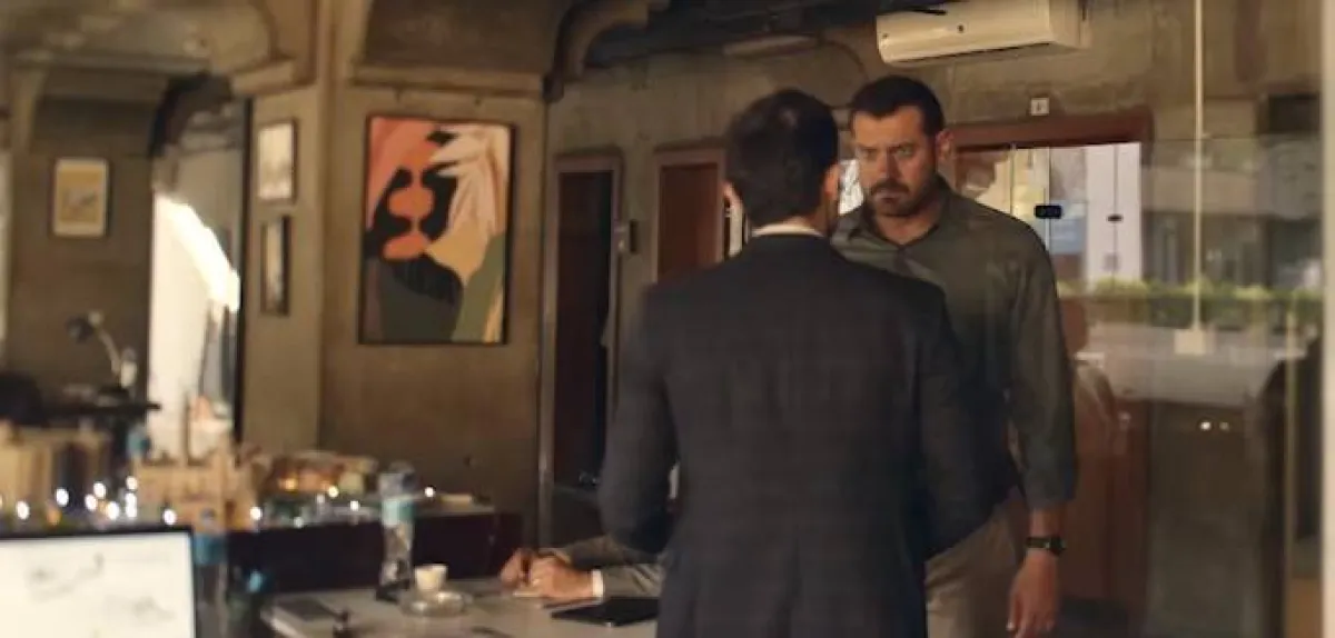 عمرو يوسف من مسلسل وعد إبليس  -  لقطة شاشة من حساب شاهد على فيسبوك