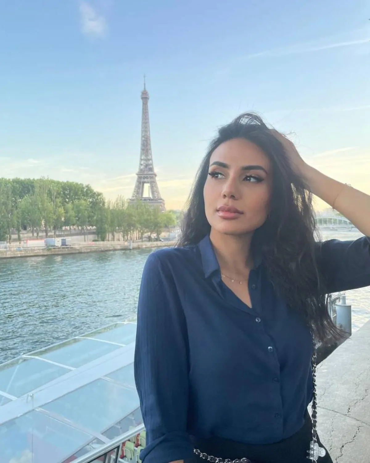 الإعلامية لبنى عبدالعزيز الصورة من حسابها على إنستجرام