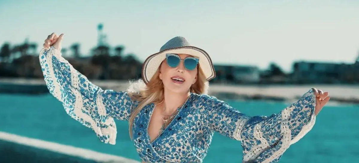 نادية الجندي - صورة من حسابها على إنستجرام