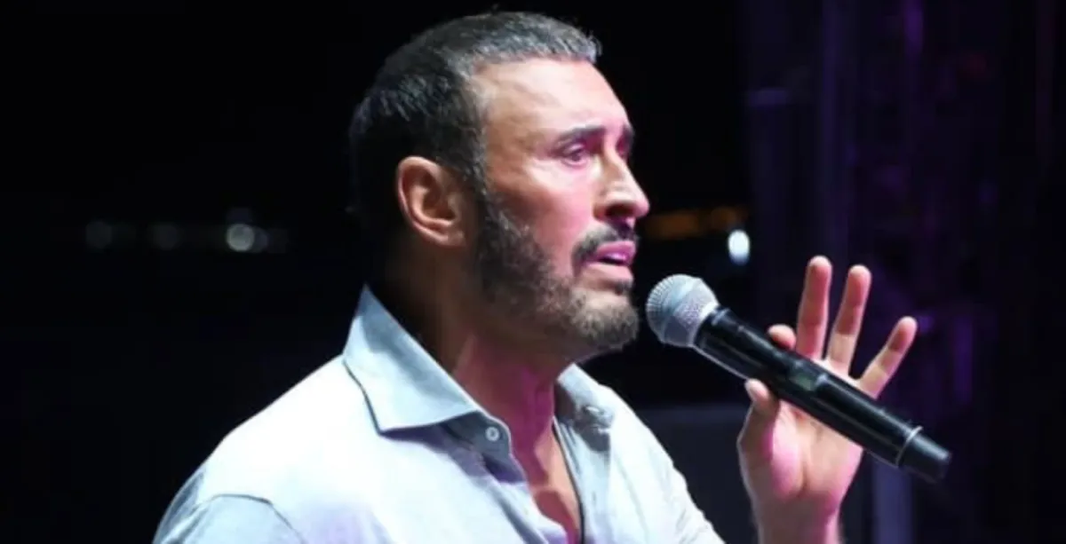 كاظم  الساهر- الصورة من حسابه على الانستغرام