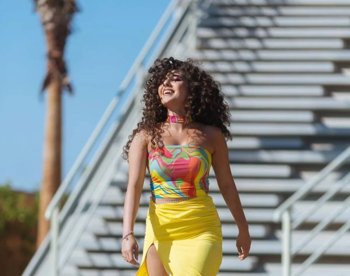 مايان السيد بتشكيلتها الجديدة لملابس البحر - الصورة من حسابها على انستغرام