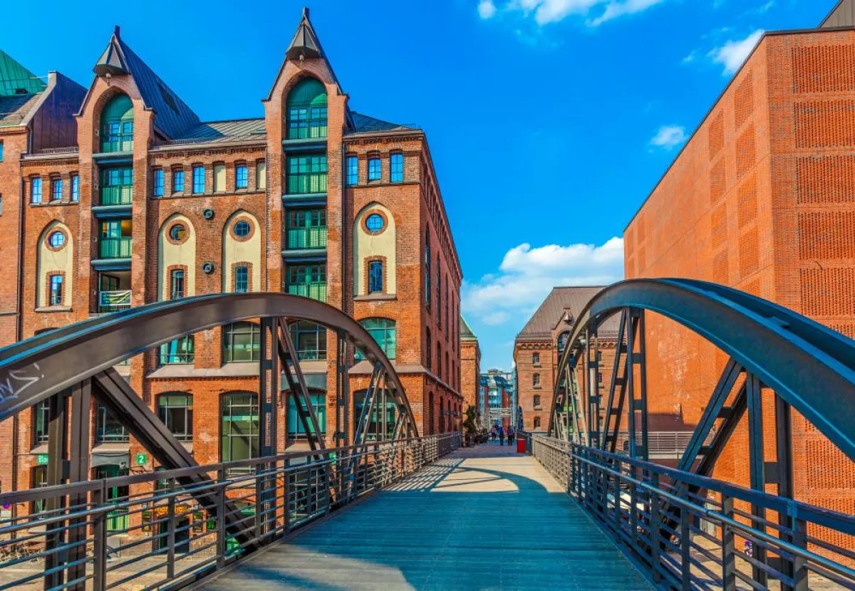 ليس هناك حاجة إلى القيادة للتجول في مدينة هامبورغ