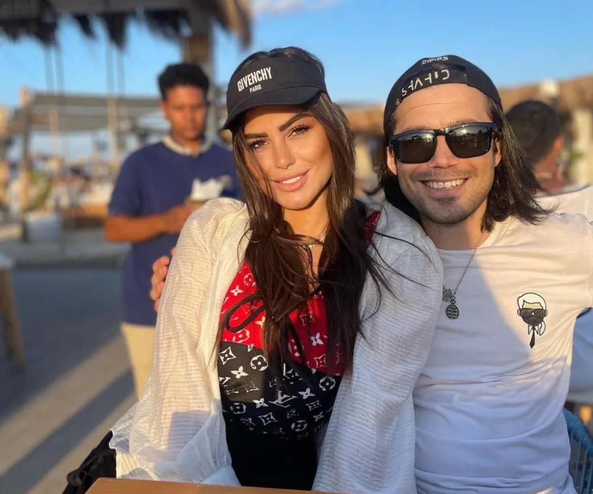 شهد رمزي وشقيقها صلاح  - الصورة من حساب شهد على إنستغرام