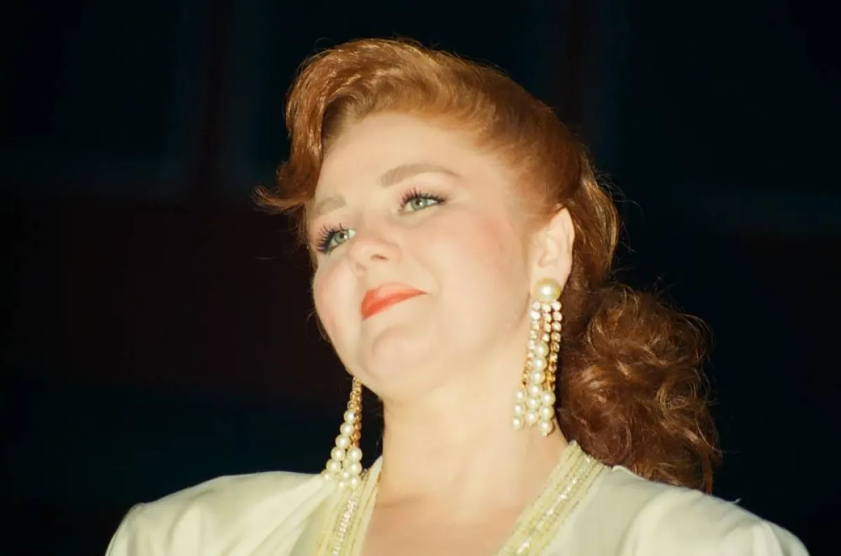 ميادة الحناوي - الصورة من صفحتها على الفيس بوك