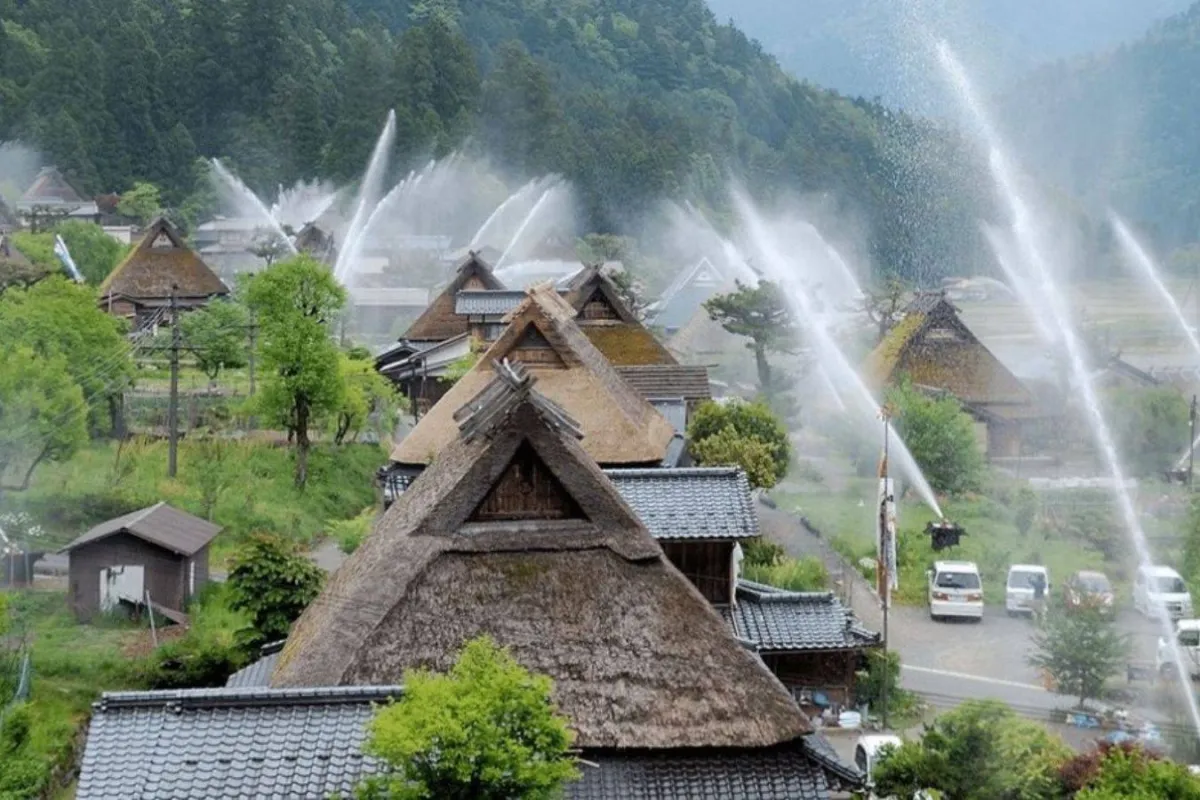 مهرجانُ خراطيمِ المياه.