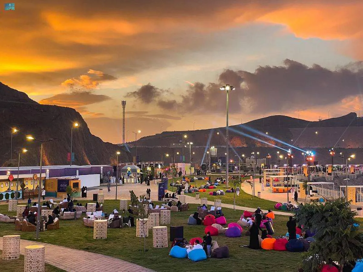 مهرجان صيف أبها يجذب زواره - الصورة من واس