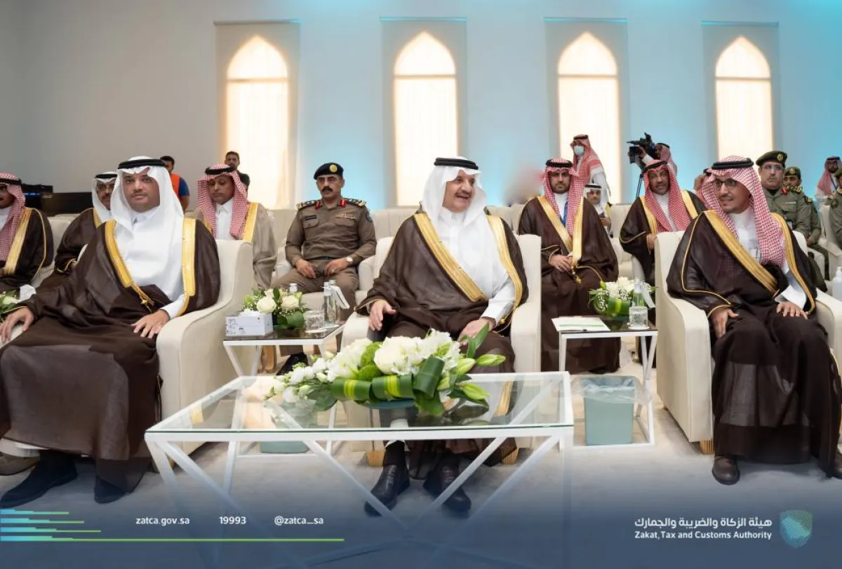 بدء التشغيل التجريبي بمنفذ سلوى - الصورة من حساب هيئة الزكاة والضريبة والجمارك