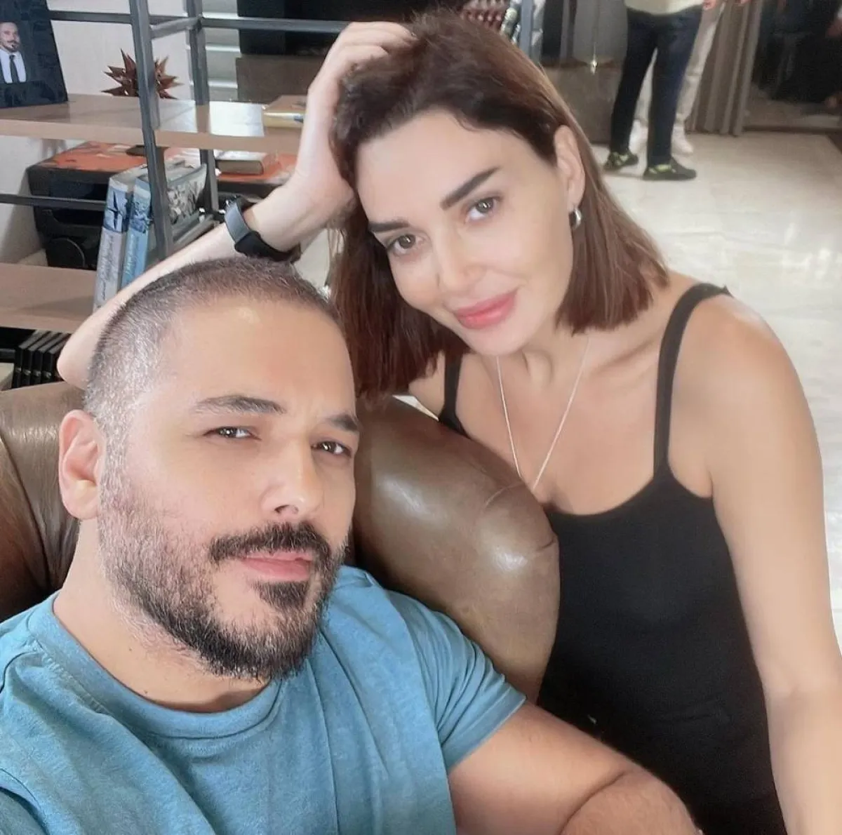 رامي عياش وسيرين عبد النور -  صورة من حسابها الرسمي على انستغرام