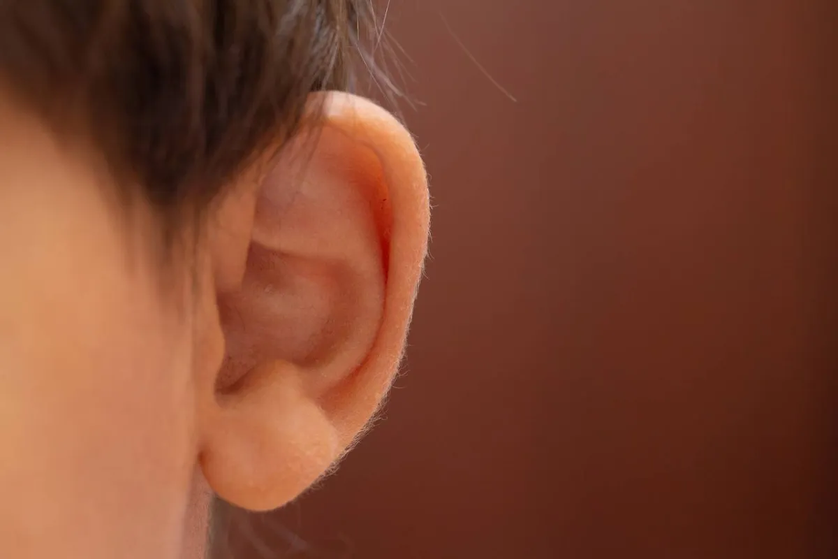 صورة لأذن طفل