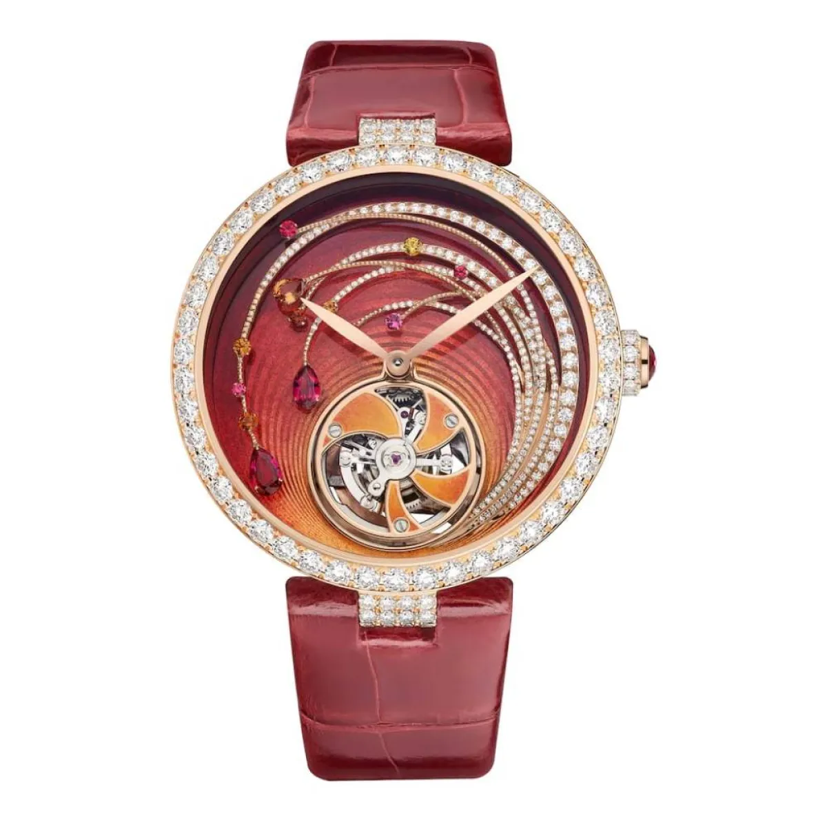 ساعة sOLEIL DE FEU FLYING TOURBILLON من شوميه Chaumet 