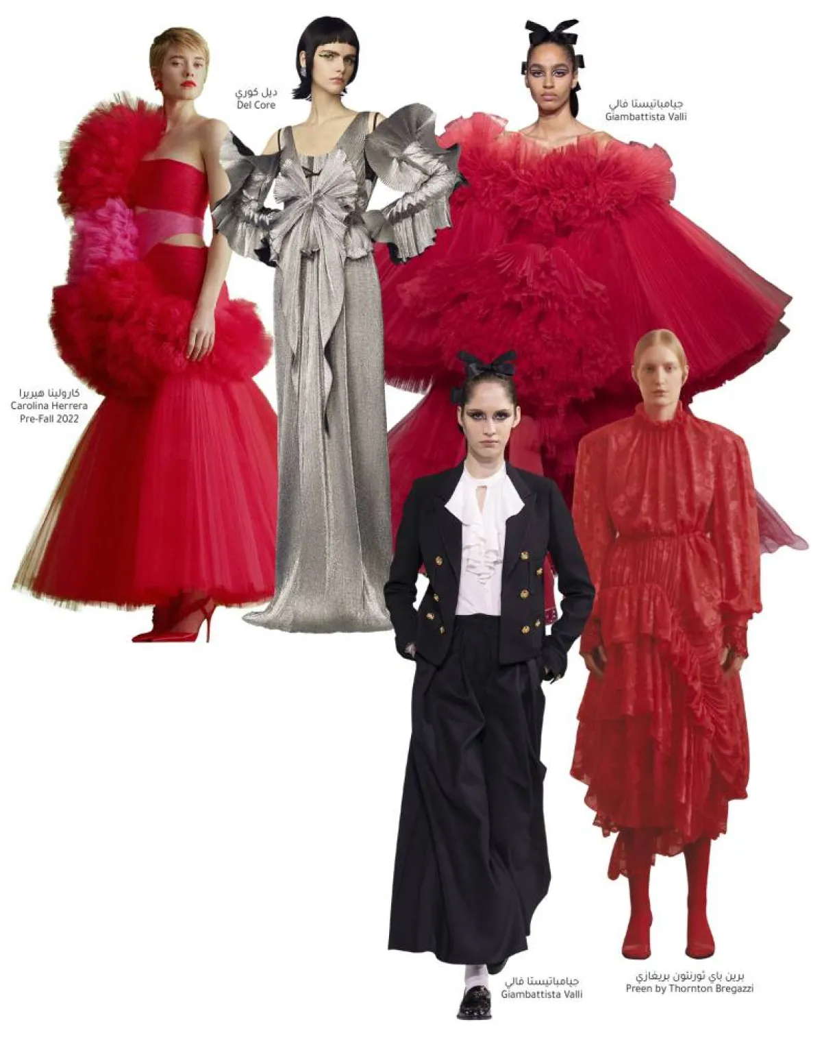 صيحة الكشكش في مجموعات ما قبل خريف 2022