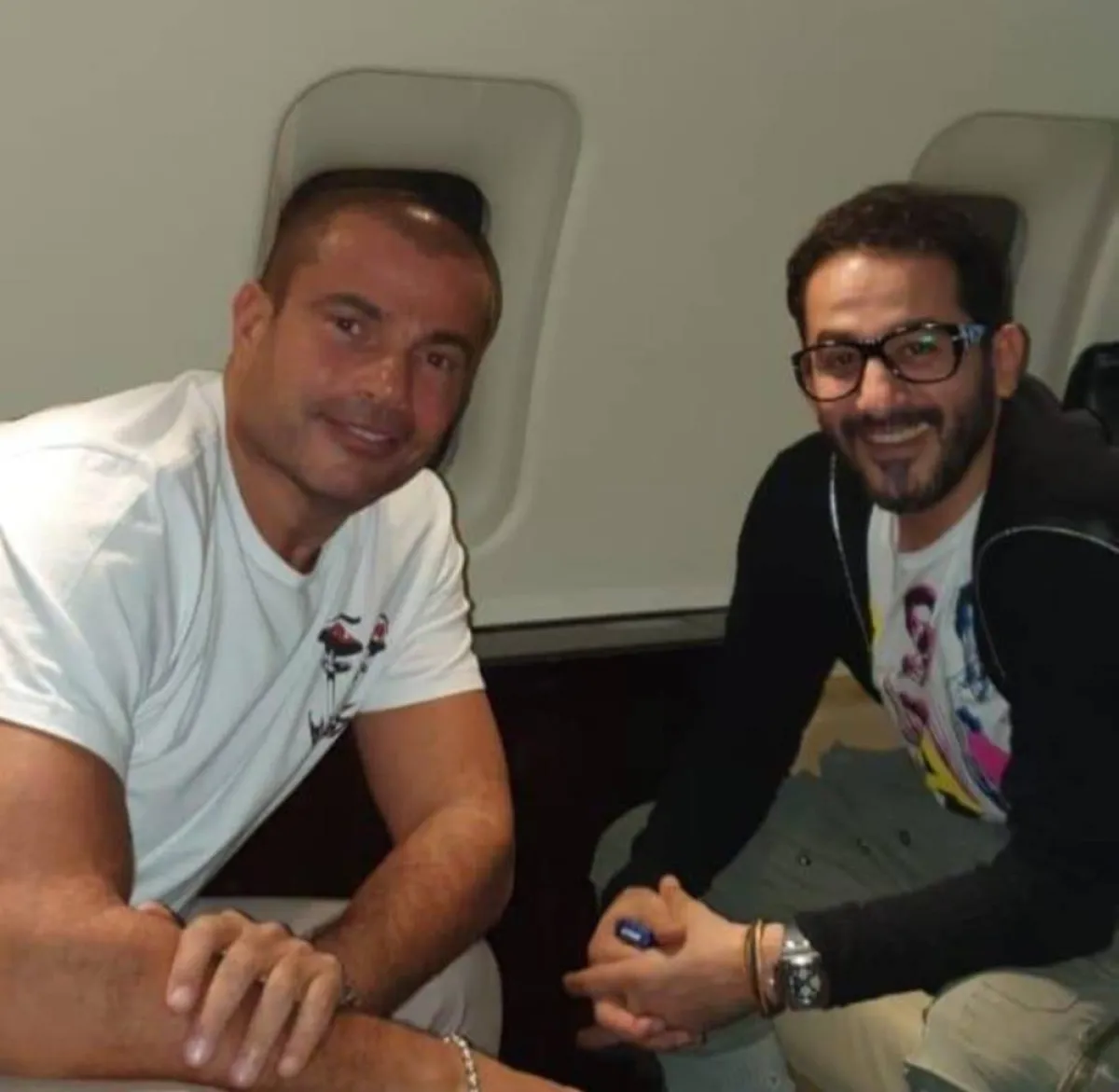 لمشاهدة أجمل صور المشاهير زوروا «إنستغرام سيدتي».

وللاطلاع على فيديوغراف المشاهير زوروا «تيك توك سيدتي».

ويمكنكم متابعة آخر أخبار النجوم عبر «تويتر» «سيدتي فن».

عمرو دياب وأحمد حلمي - الصورة من حساب أحمد حلمي على انستغرام