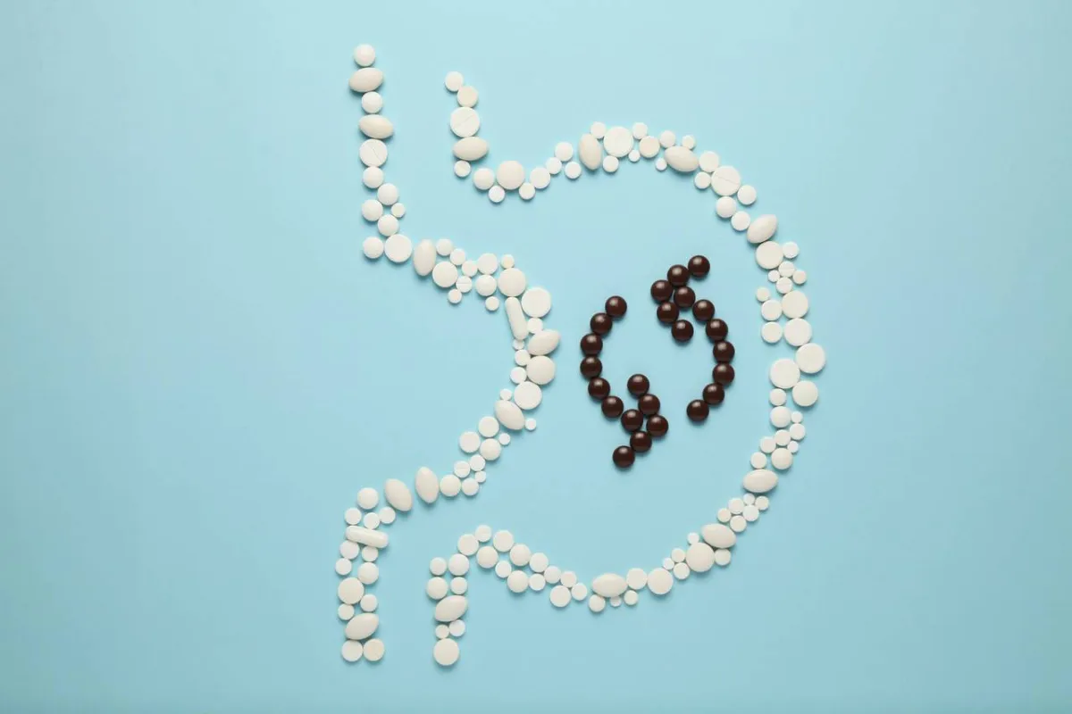 صورة للجهاز الهضمي