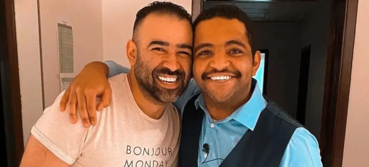 خالد المظفر وبشار الشطي- الصورة من حسابه على الانستغرام