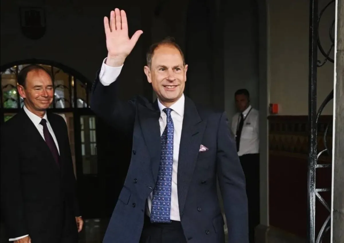 الأمير إدوارد- الصورة من حساب The Royal Family على إنستغرام