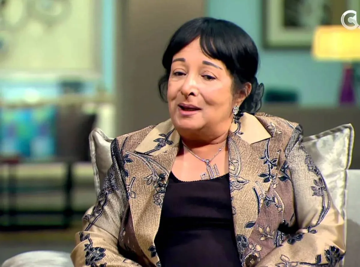 سميرة عبد العزيز - الصورة من حساب قناة سي بي سي من برنامج معكم منى الشاذلي على يوتيوب