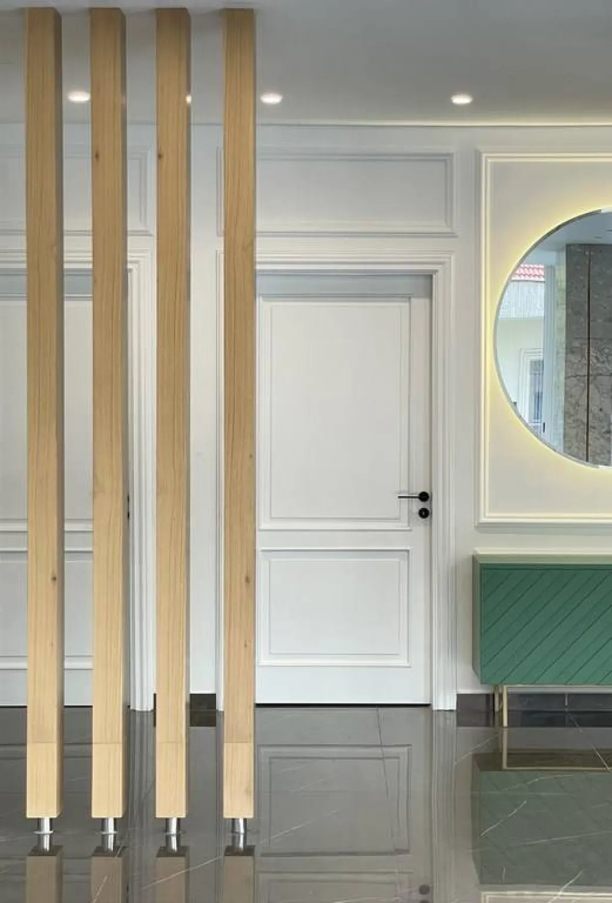 فواصل "مودرن" في منطقة المعيشة المفتوحة